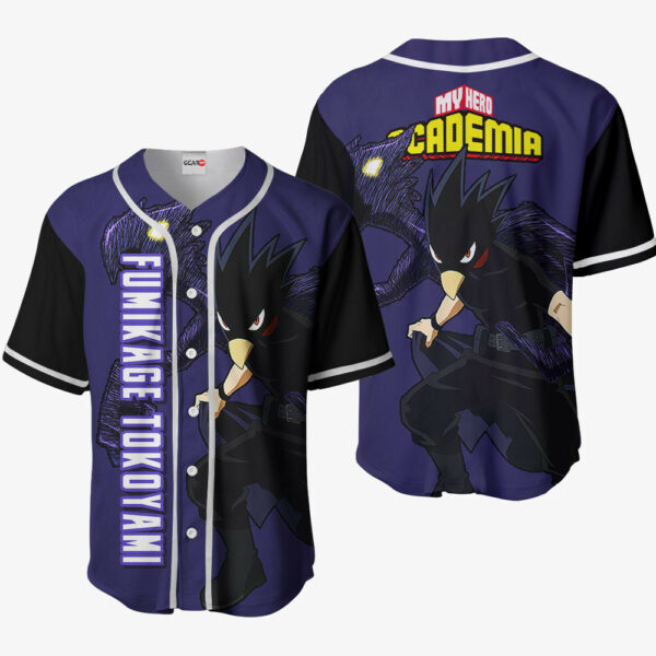 Fumikage Tokoyami Jersey Shirt Custom My Hero Academia Anime Merch Clothes 1