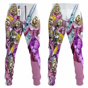 Funny Valentine Sweatpants Custom Anime JJBAs Jogger Pants Merch 7