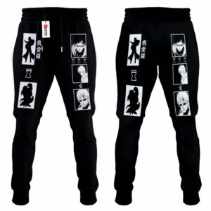 Gaara Jogger Pants Custom Anime NRT Sweatpants Merch 7