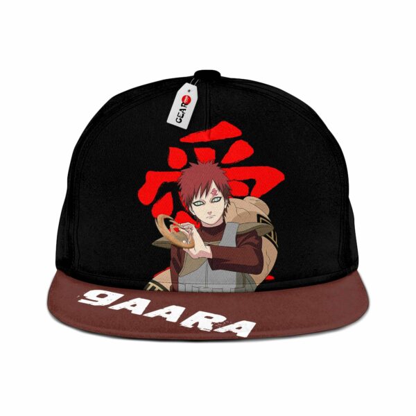 Gaara Snapback Hat Custom NRT Anime Hat 1