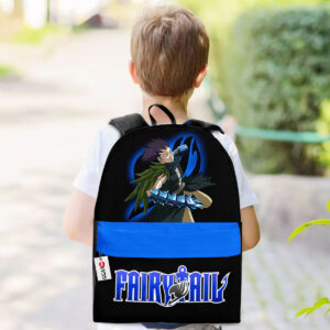 Gajeel Redfox Backpack Custom Fairy Tail Anime Bag for Otaku 5