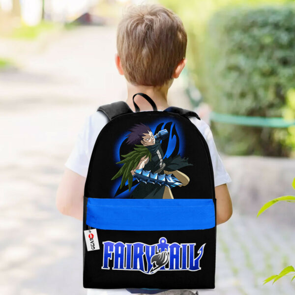 Gajeel Redfox Backpack Custom Fairy Tail Anime Bag for Otaku 3