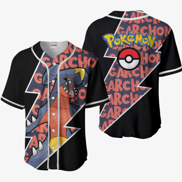 Garchomp Jersey Shirt Custom Pokemon Anime Merch Clothes for Otaku 1