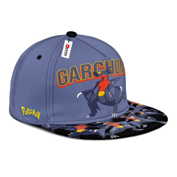 Garchomp Snapback Hat Custom Pokemon Anime Hat Gifts for Otaku 2