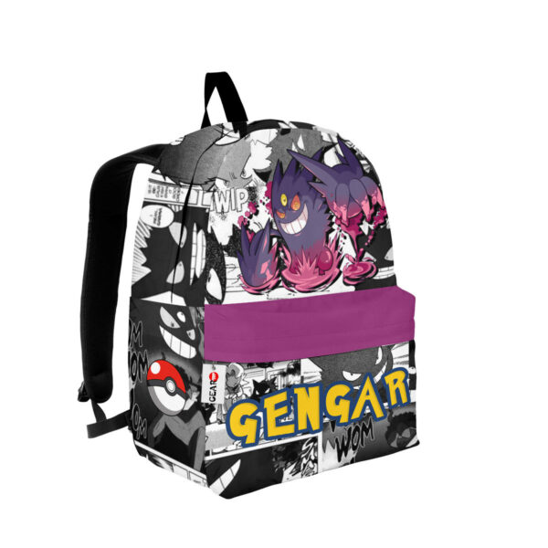 Gengar Backpack Pokemon Custom Anime Bag Mix Manga 2