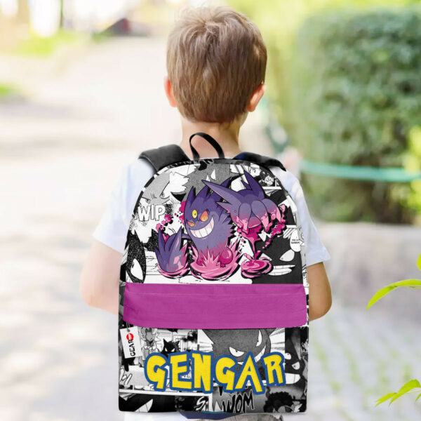 Gengar Backpack Pokemon Custom Anime Bag Mix Manga 3