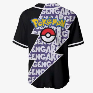 Gengar Jersey Shirt Custom Pokemon Anime Merch Clothes for Otaku 5