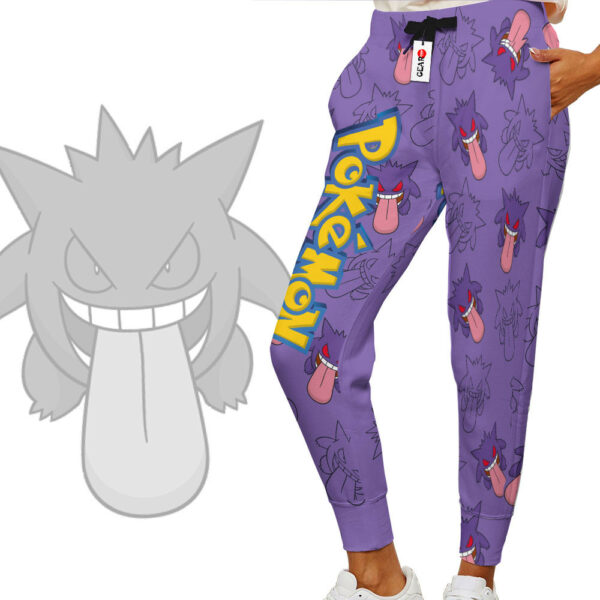 Gengar Joggers Custom Anime Pokemon Sweatpants for Otaku 2