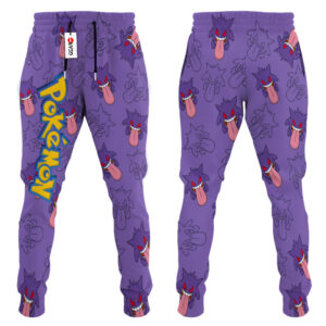 Gengar Joggers Custom Anime Pokemon Sweatpants for Otaku 7