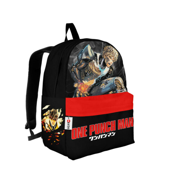 Genos Backpack Custom Anime OPM Bag Gifts for Otaku 2