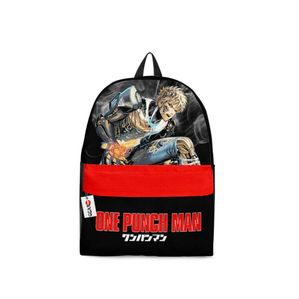 Genos Backpack Custom Anime OPM Bag Gifts for Otaku 1