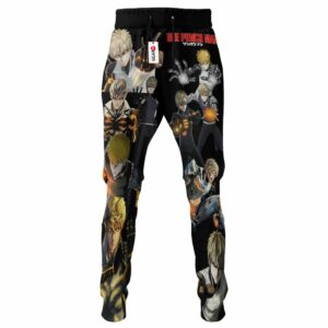 Genos Sweatpants Custom Anime OPM Jogger Pants Merch 6