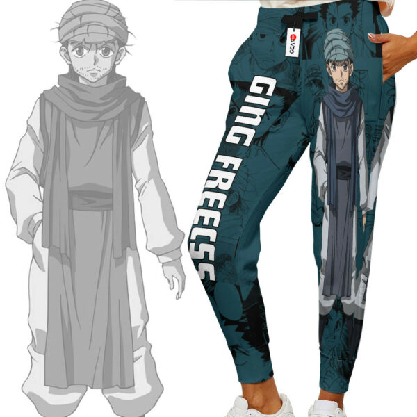 Ging Freecss Joggers Anime HxH Sweatpants Mix Manga Gifts For Otaku 2