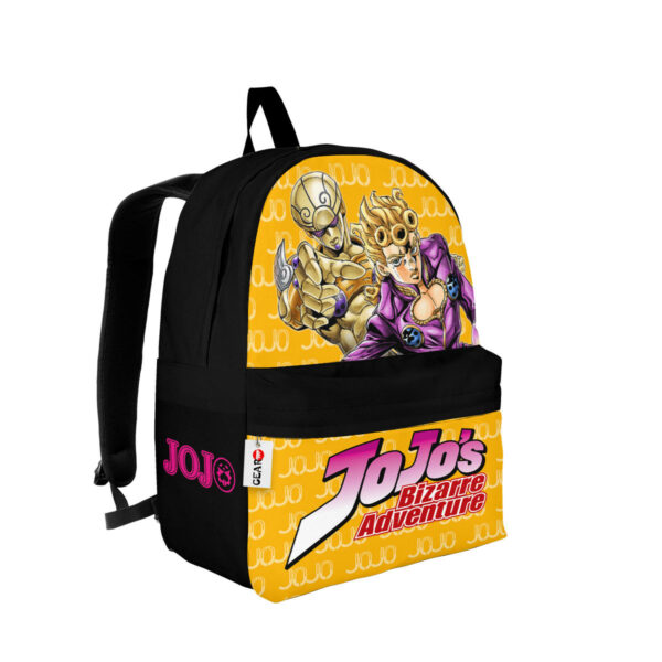 Giorno Giovanna Backpack Custom JJBA Anime Bag for Otaku 2