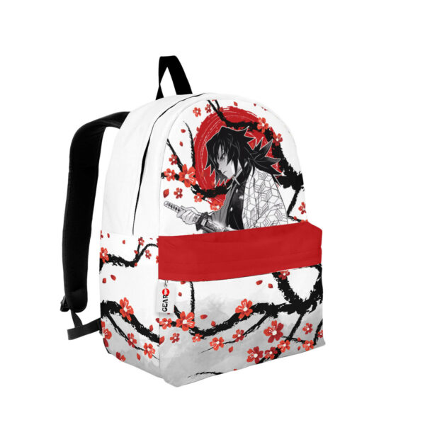 Giyu Tomioka Backpack Custom Kimetsu Anime Bag Japan Style 2