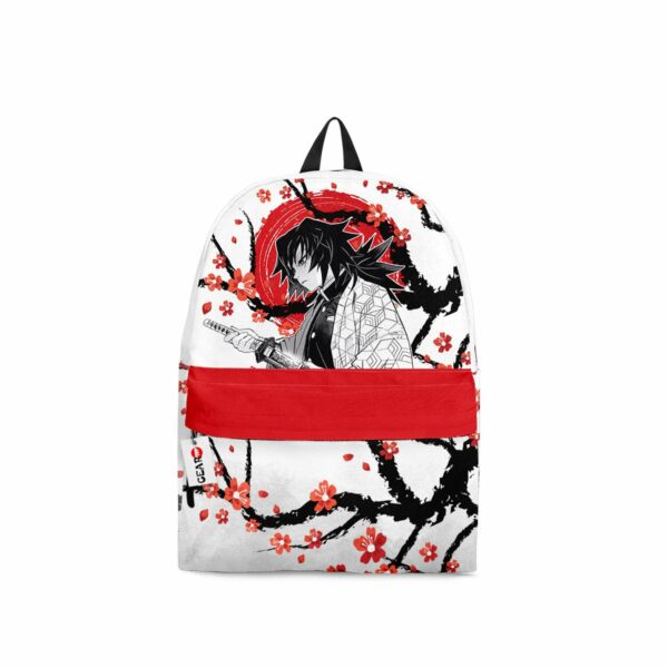 Giyu Tomioka Backpack Custom Kimetsu Anime Bag Japan Style 1