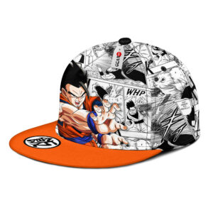 Gohan Snapback Hat Custom Dragon Ball Anime Hat Mix Manga 6