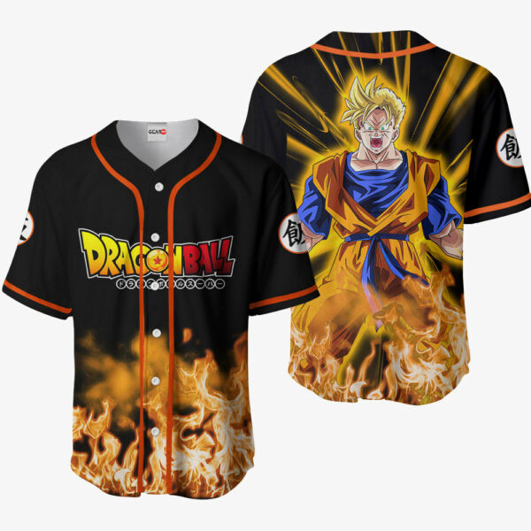 Gohan Super Saiyan Jersey Shirt Custom Dragon Ball Anime Merch Clothes 1