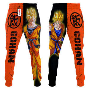 Gohan Super Saiyan Joggers Dragon Ball Custom Anime Sweatpants 7