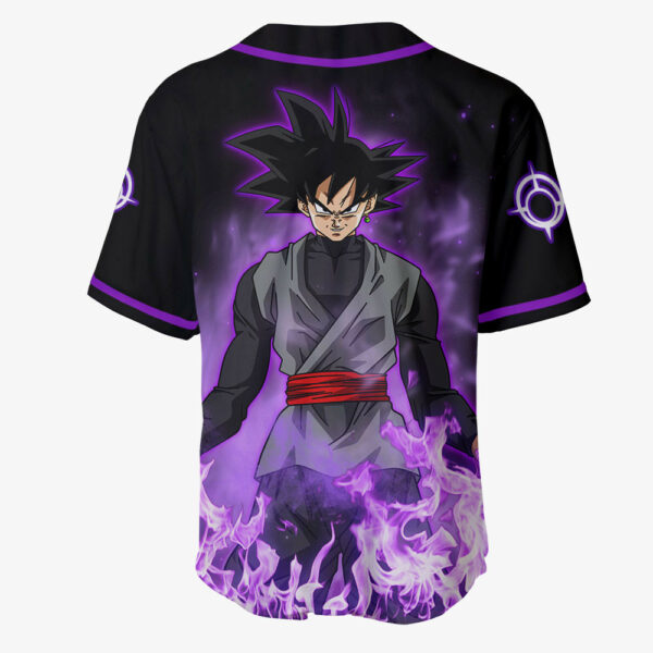 Goku Black Jersey Shirt Custom Dragon Ball Anime Merch Clothes 3