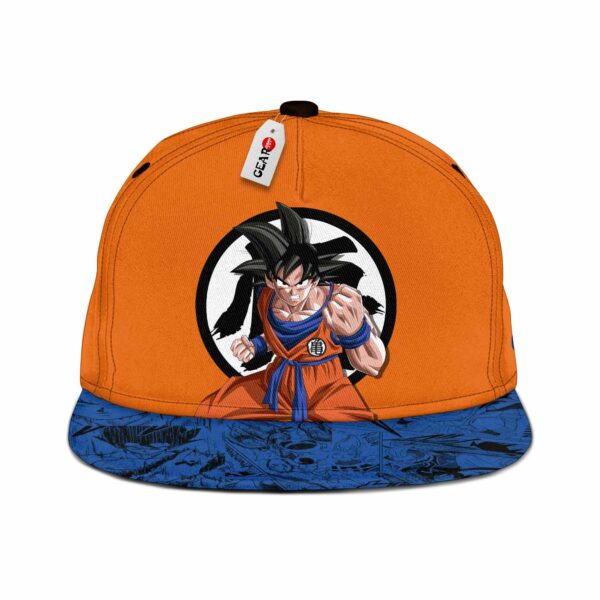 Goku Blue Cap Hat Custom Anime Dragon Ball Snapback 1