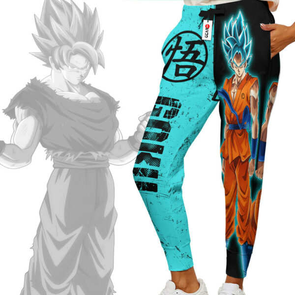 Goku Blue Joggers Dragon Ball Custom Anime Sweatpants 2