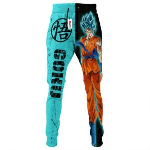 Goku Blue Joggers Dragon Ball Custom Anime Sweatpants 6