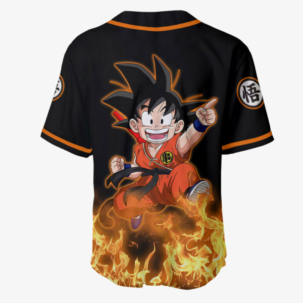 Goku Kid Jersey Shirt Custom Dragon Ball Anime Merch Clothes 3