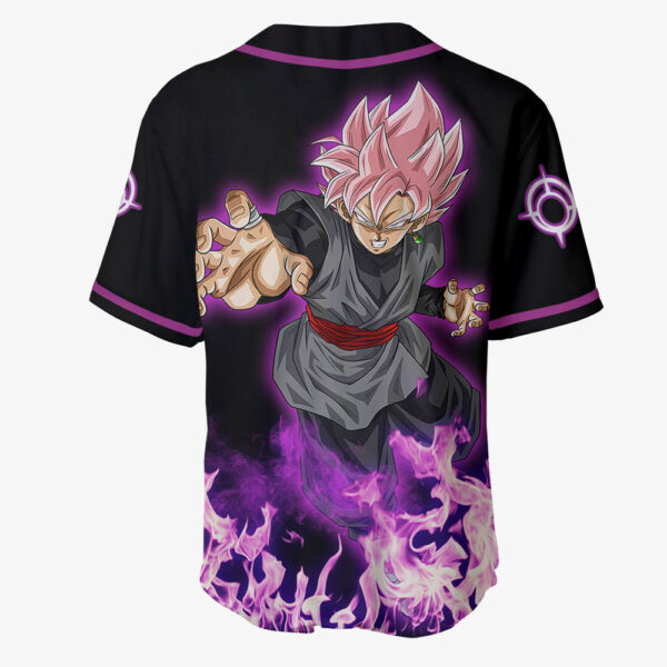 Goku Rose Jersey Shirt Custom Dragon Ball Anime Merch Clothes 3