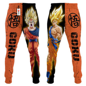 Goku Super Saiyan Joggers Dragon Ball Custom Anime Sweatpants 7