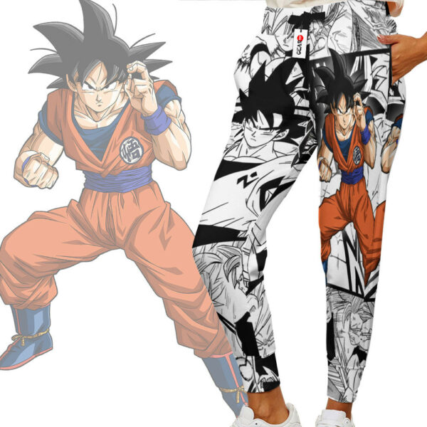 Goku Sweatpants Custom Dragon Ball Anime Joggers Merch Manga Style 2