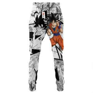 Goku Sweatpants Custom Dragon Ball Anime Joggers Merch Manga Style 7