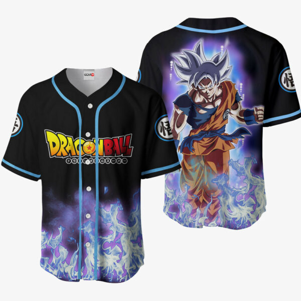 Goku Ultra Instinct Jersey Shirt Custom Dragon Ball Anime Merch Clothes 1