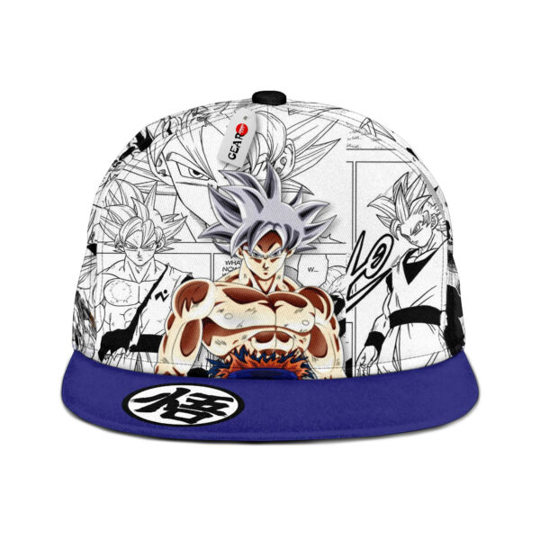 Goku Ultra Instinct Snapback Hat Custom Dragon Ball Anime Hat Mix Manga 1