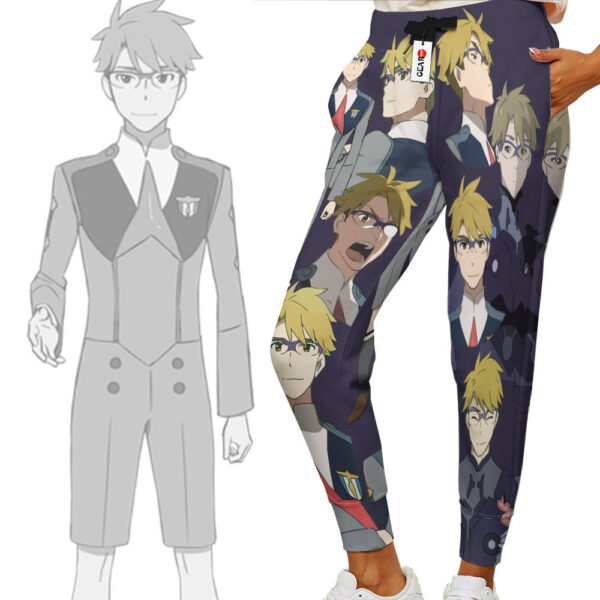 Gorou Joggers Custom Anime Darling In The Franxx Sweatpants For Otaku 2