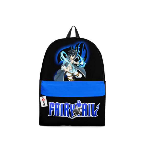 Gray Fullbuster Backpack Custom Fairy Tail Anime Bag for Otaku 1