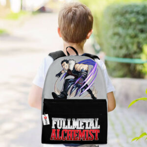 Greed Backpack Custom Anime Fullmetal Alchemist Bag for Otaku 5