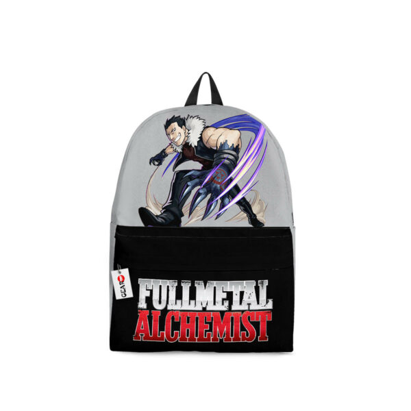 Greed Backpack Custom Anime Fullmetal Alchemist Bag for Otaku 1