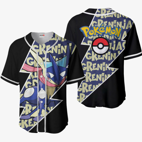 Greninja Jersey Shirt Custom Pokemon Anime Merch Clothes for Otaku 1