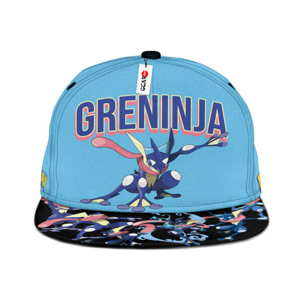 Greninja Snapback Hat Custom Pokemon Anime Hat Gifts for Otaku 1