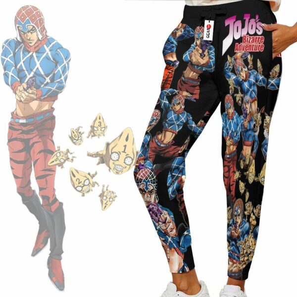 Guido Mista Sweatpants Custom Anime JJBAs Jogger Pants Merch 2