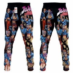 Guido Mista Sweatpants Custom Anime JJBAs Jogger Pants Merch 7