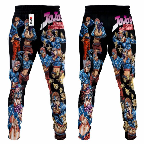 Guido Mista Sweatpants Custom Anime JJBAs Jogger Pants Merch 4