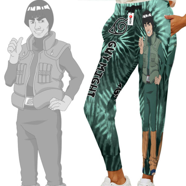 Guy Might Joggers Custom Anime Sweatpants Tie Dye Style Merch 2