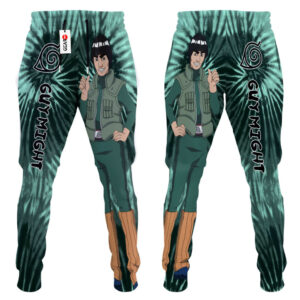 Guy Might Joggers Custom Anime Sweatpants Tie Dye Style Merch 6