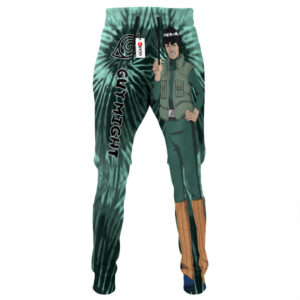 Guy Might Joggers Custom Anime Sweatpants Tie Dye Style Merch 7