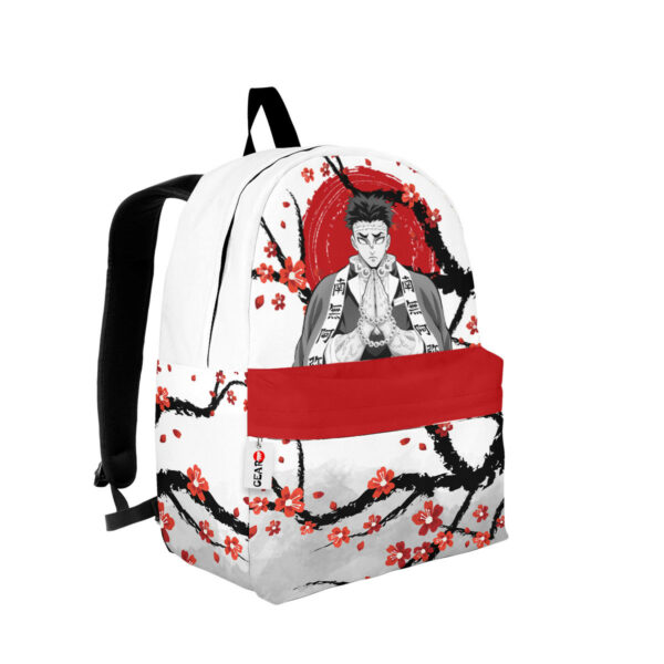 Gyomei Himejima Backpack Custom Kimetsu Anime Bag Japan Style 2