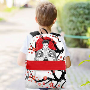 Gyomei Himejima Backpack Custom Kimetsu Anime Bag Japan Style 5