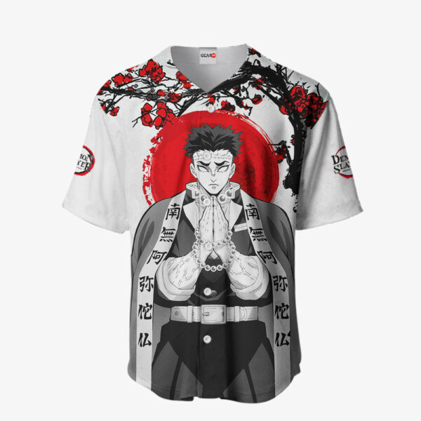 Gyomei Himejima Jersey Shirt Custom Kimetsu Anime Merch Clothes Japan Style 2