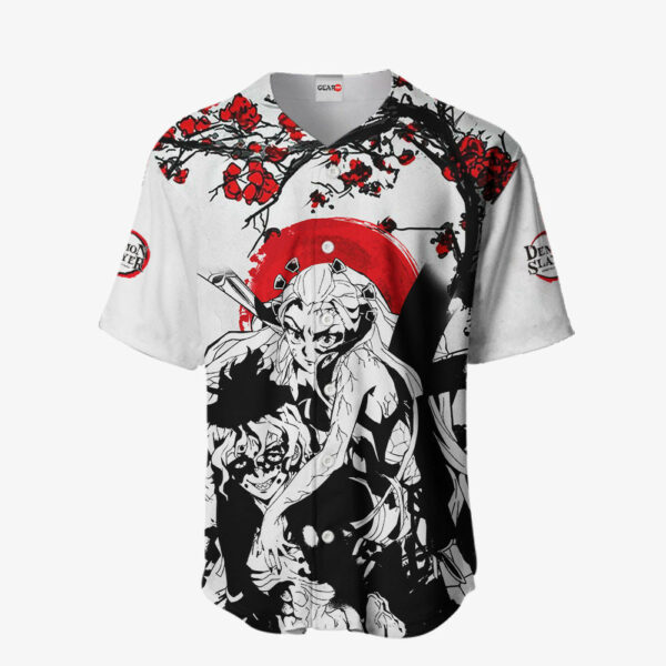 Gyutaro and Daki Jersey Shirt Custom Kimetsu Anime Merch Clothes Japan Style 2